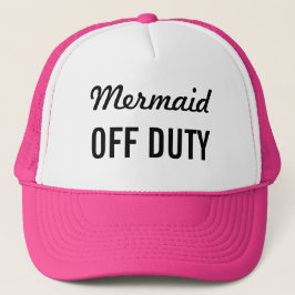 Meerjungfrau dienstfrei truckerkappe