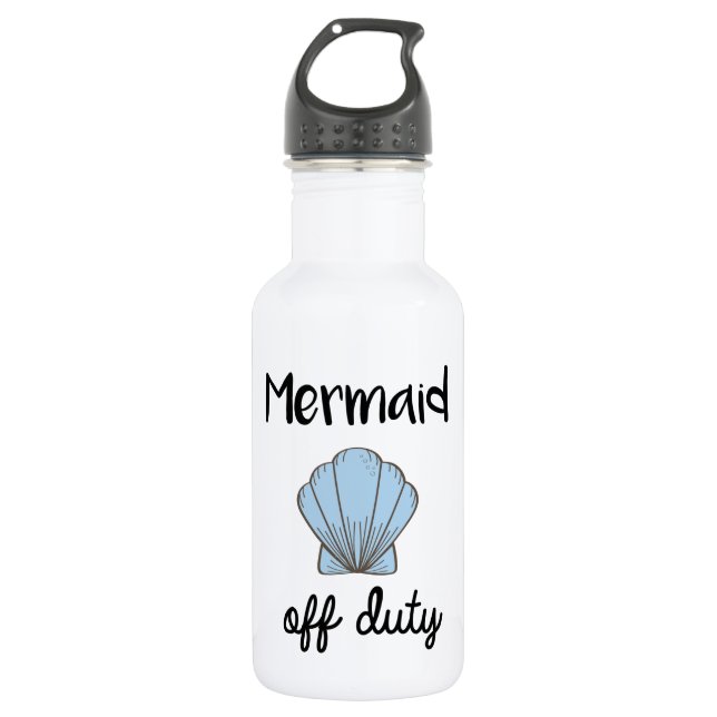 Meerjungfrau-dienstfreie Wasser-Flasche Trinkflasche (Vorderseite)