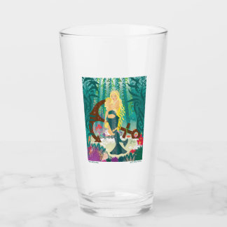 Meerjungfrau Familie (hellblonde) Glas