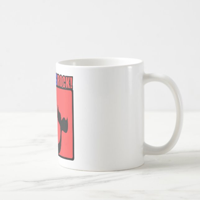 Meerjungfrau-Felsen! Kaffeetasse (Rechts)