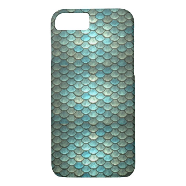 Meerjungfrau-Fisch-Skalen iphone Fall Case-Mate iPhone Hülle (Rückseite)