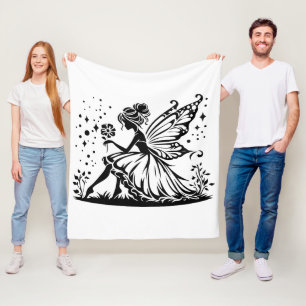 Meerjungfrau Fleece-Decke, 127x152 cm Fleecedecke