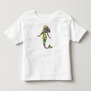 Meerjungfrau für Kinder Kleinkind T-shirt