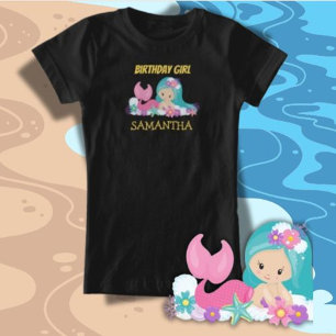 Meerjungfrau Gelbgeburt T - Shirt