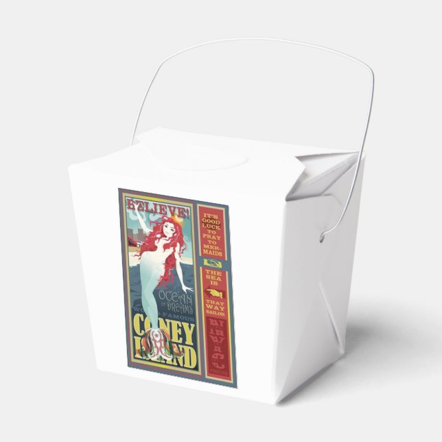 Meerjungfrau Geschenkschachtel (Vorderseite)