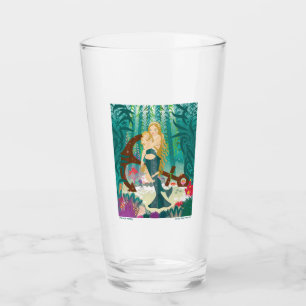 Meerjungfrau-Glas (dunkle Blondinen) Glas