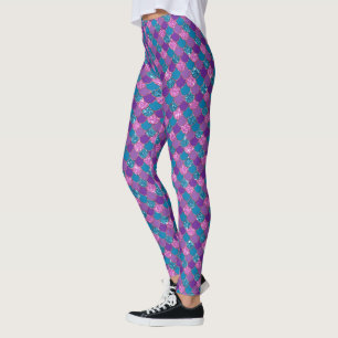 Meerjungfrau Glitter Leggings