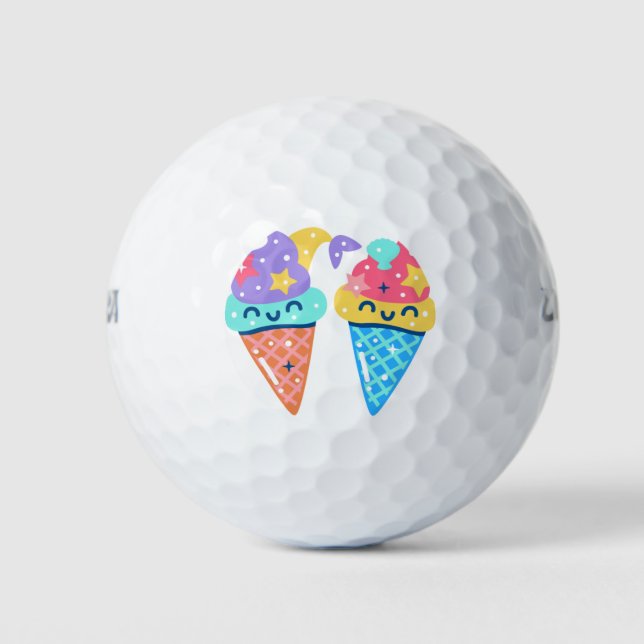 Meerjungfrau Golfball (Vorderseite)