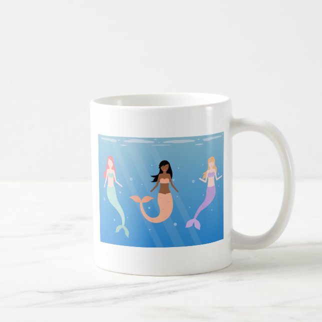 Meerjungfrau Kaffeetasse (Rechts)