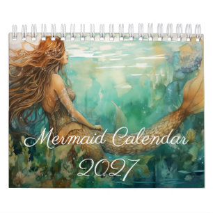 Meerjungfrau-Kalender 2027 Kalender