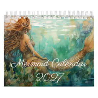 Meerjungfrau-Kalender 2027 Kalender