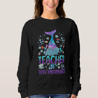Meerjungfrau Kindergarten Prekelehrer von Ti Sweatshirt