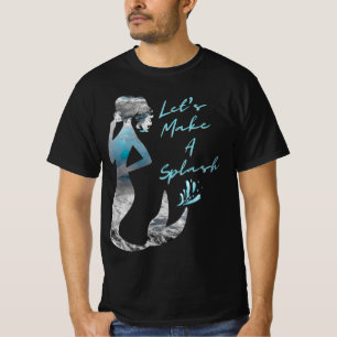 Meerjungfrau Lasst uns einen Schlag machen T-Shirt