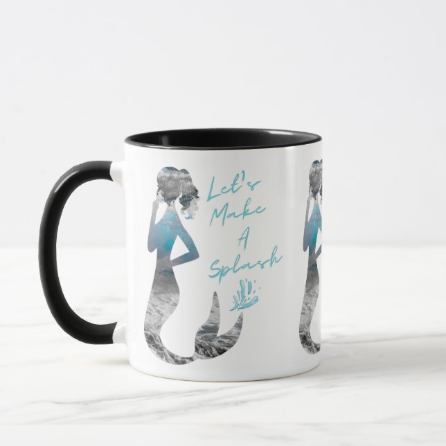 Meerjungfrau Lasst uns einen Schlag machen Tasse (Links)