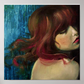 Meerjungfrau (Leinwand) Poster