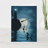 Meerjungfrau Leuchtturm Delfin Segelboot Urlaub