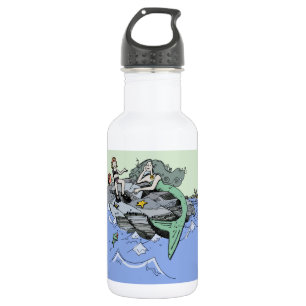 Meerjungfrau Mädchen Sommer Strand Freundschaft Wh Edelstahlflasche
