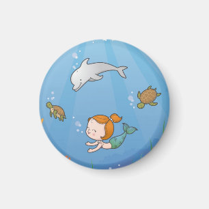 Meerjungfrau Magnet