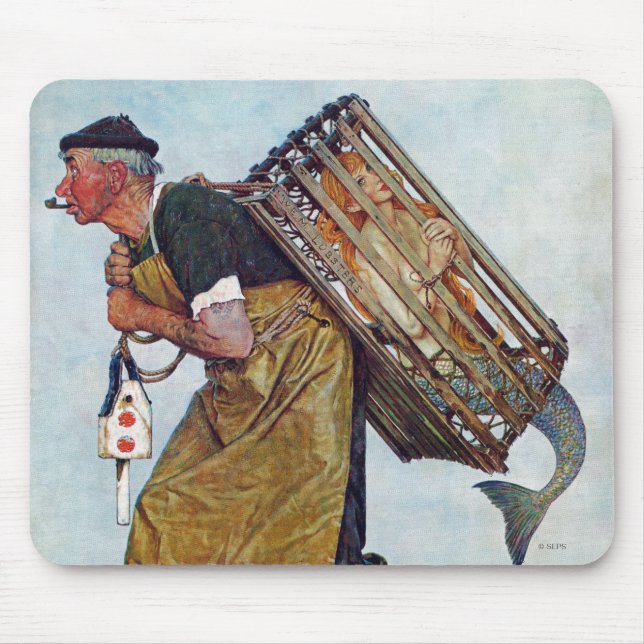 Meerjungfrau Mousepad (Vorne)