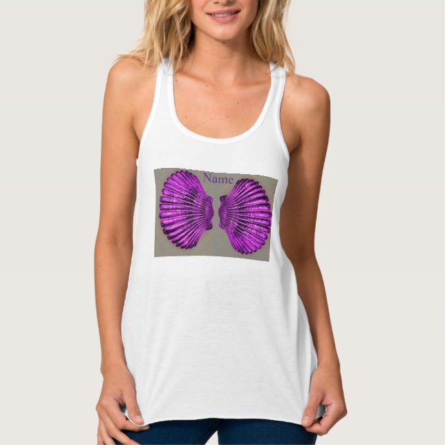 Meerjungfrau-Muschel bra Thunder_Cove Tank Top (Vorderseite)