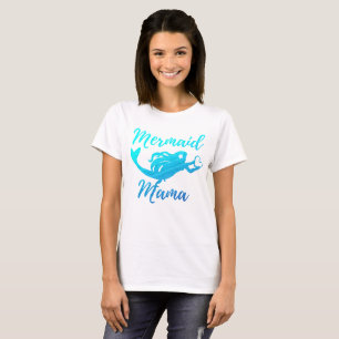 Meerjungfrau-Mutter Shirt