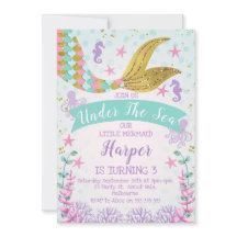 Meerjungfrau oder im Rahmen der Fangeinladung