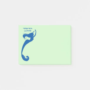 Meerjungfrau-Post-Itanmerkungen Post-it Klebezettel