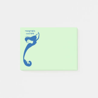 Meerjungfrau-Post-Itanmerkungen Post-it Klebezettel