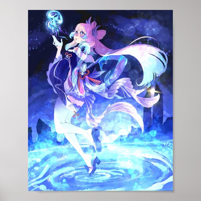 Meerjungfrau Poster (Vorne)