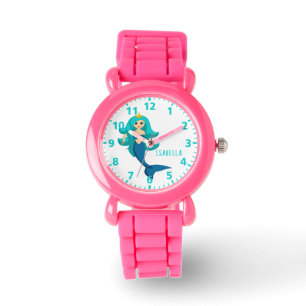 Meerjungfrau Prinzessin Mädchen Armbanduhr