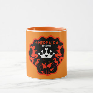 Meerjungfrau Prinzessin Mädchen Tasse