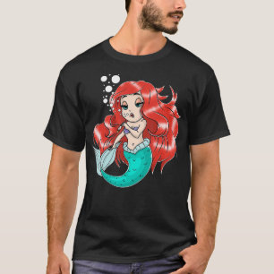 Meerjungfrau raucht Seetang Weed Liebhaber Pot Rau T-Shirt