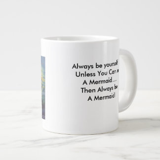 Meerjungfrau-riesige Kaffeetasse Jumbo-Tasse