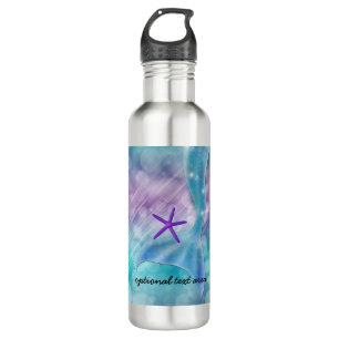 Meerjungfrau-Schwanz verzaubert Edelstahlflasche