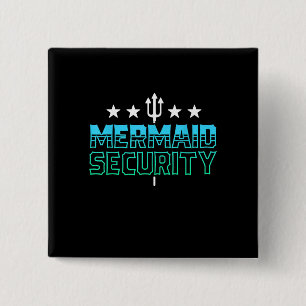 Meerjungfrau Schwimmer Schwimmen Button