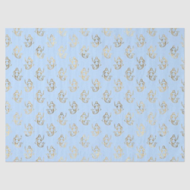 Meerjungfrau Seidenpapier (Vorderseite)