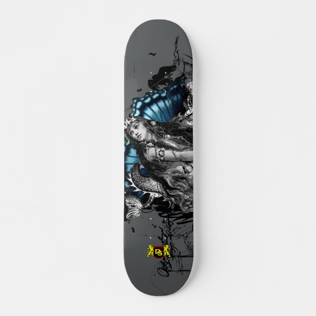 Meerjungfrau Skateboard (Vorne)