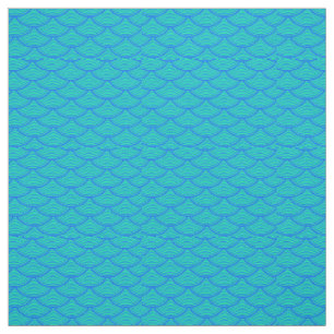 Meerjungfrau stuft #2 Thunder_Cove Blau/Aqua ein Stoff
