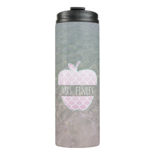 Meerjungfrau stuft Ozean-personalisierten Lehrer Thermosbecher