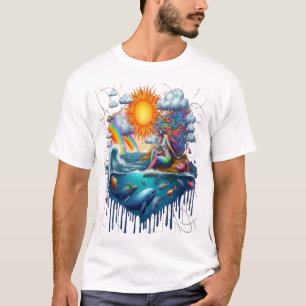 Meerjungfrau Surreal Unterbewusstsein Sun-Kissed M T-Shirt