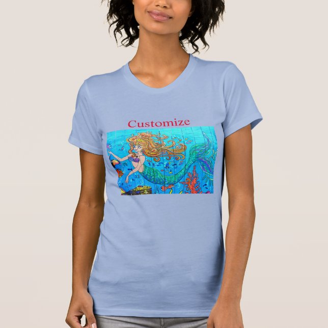 Meerjungfrau T-Shirt (Vorderseite)