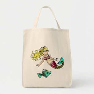 Meerjungfrau-Tasche von Molly Harrison Tragetasche
