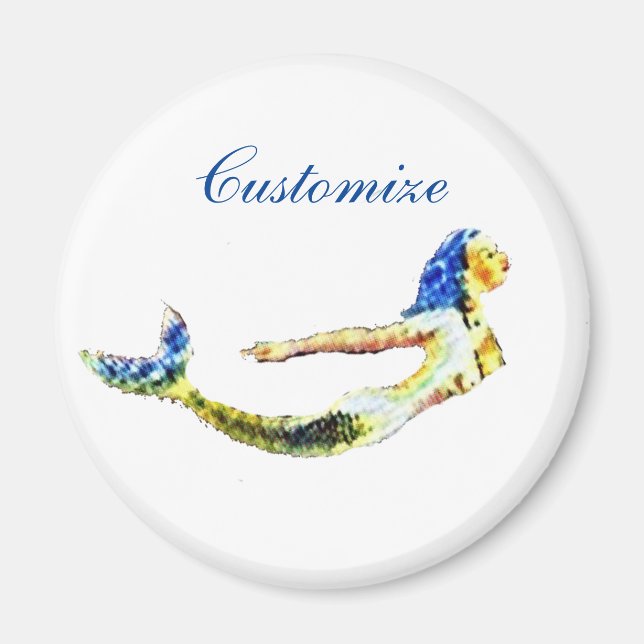 Meerjungfrau Thunder_Cove Magnet (Vorne)