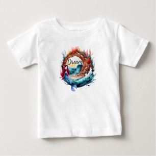 Meerjungfrau-Träumen Baby T-shirt