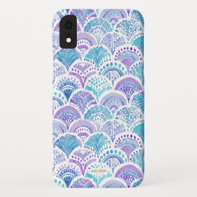 MEERJUNGFRAU TRÄUMT Aquarell Boho Case-Mate iPhone Hülle (Rückseite)