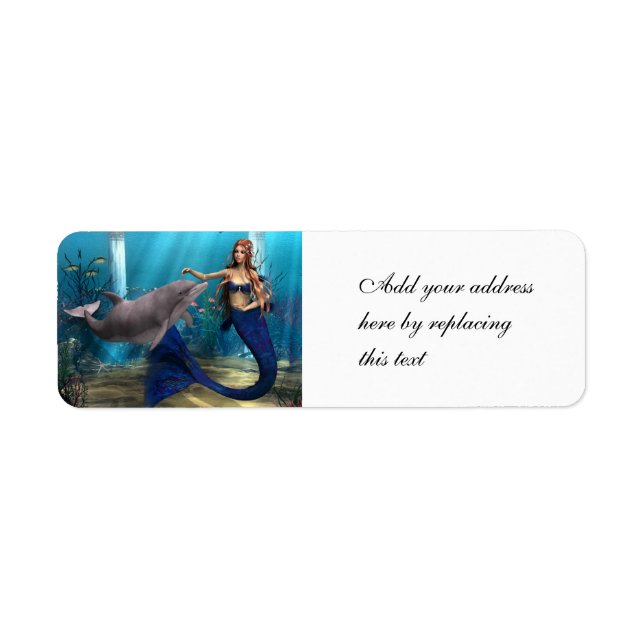 Meerjungfrau und Dolphin (Vorne)