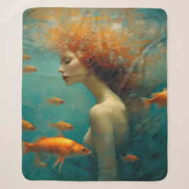 Meerjungfrau und Goldfish Sherpadecke