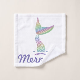 Meerjungfrau Waschlappen