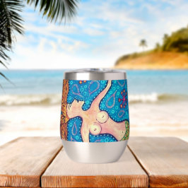 Meerjungfrau-Wein-Tumbler-Wasserflasche