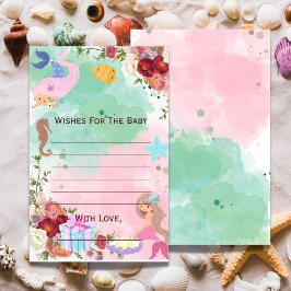 Meerjungfrau wünscht sich eine Babydusche